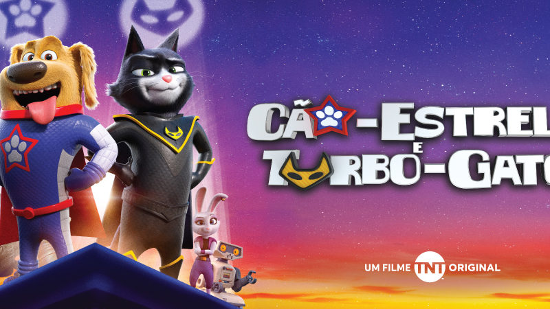 TNT estreia animações originais com “Cão-Estrela e Turbo-Gato” neste domingo