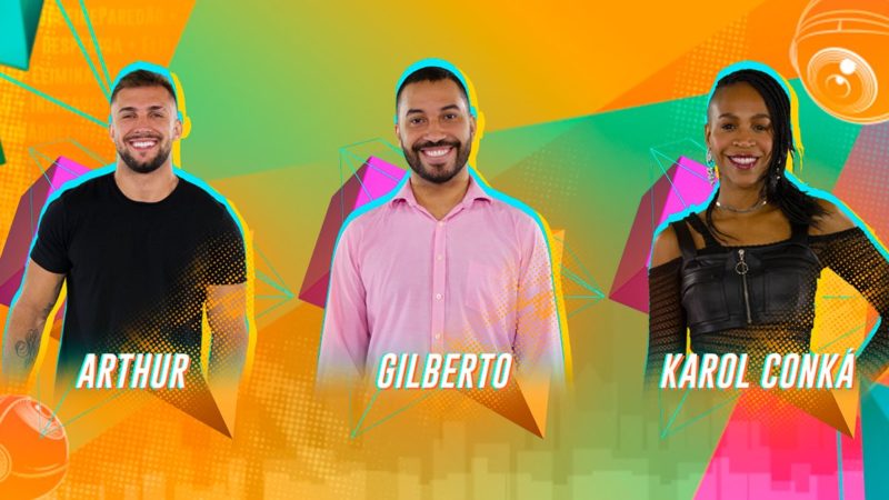 BBB21: Arthur, Gilberto ou Karol, quem deve ser eliminado?
