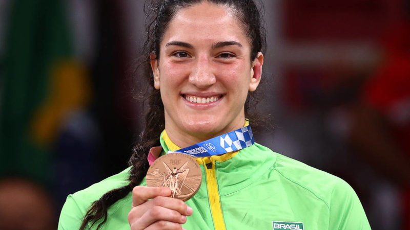 JOGOS OLÍMPICOS: No Judô, Mayra Aguiar fatura medalha de bronze em Tóquio