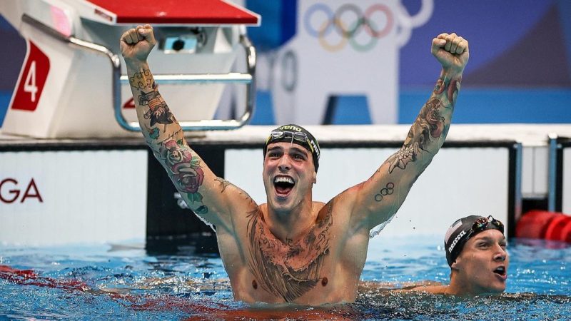 JOGOS OLÍMPICOS: Nos 50m livre da natação, Bruno Fratus é bronze