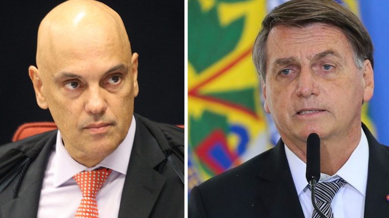 Bolsonaro protocola pedido de impeachment do ministro Alexandre de Moraes do STF