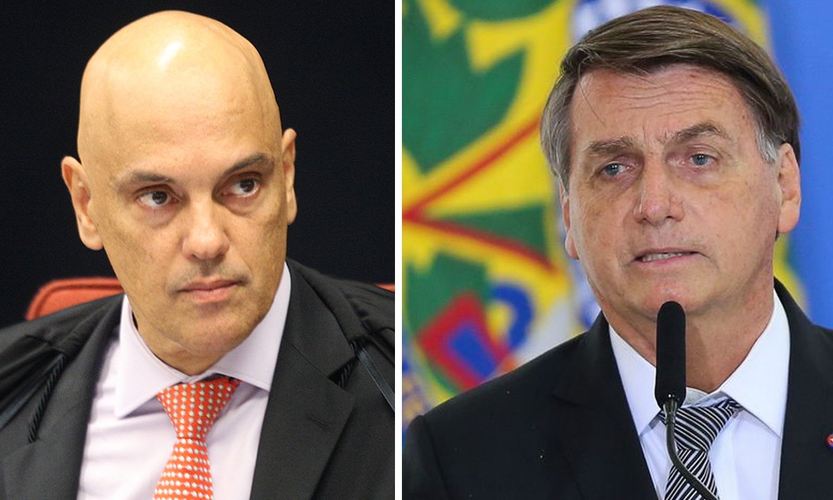 Bolsonaro protocola pedido impeachment do ministro Alexandre de Moraes do STF