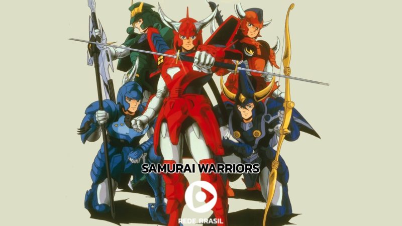 O anime Samurai Warriors estreia na Rede Brasil de Televisão