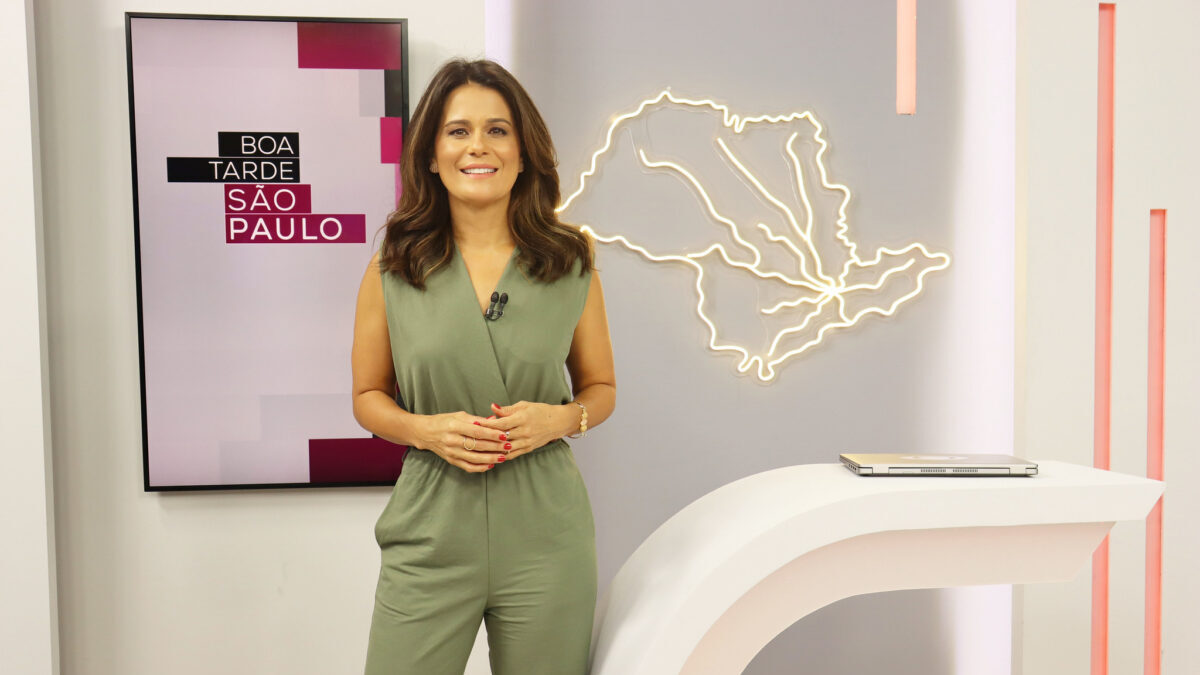 “Boa Tarde São Paulo”, com Adriana Araújo, estreia na segunda-feira (04),