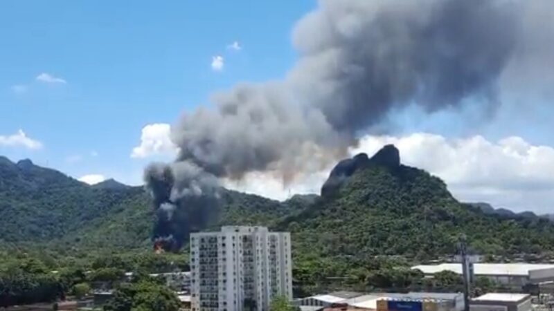 VÍDEO: Incêndio atinge Estúdios Globo no Rio de Janeiro