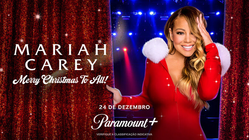 Paramount+ estreia especial ‘Mariah Carey – Merry Christmas To All’
