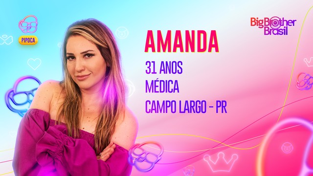 PIPOCA: Conheça Amanda, participante do BBB23