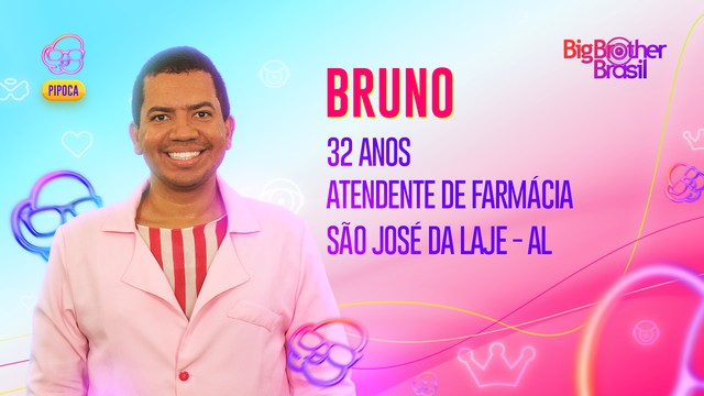 PIPOCA: Conheça Bruno, participante do BBB23