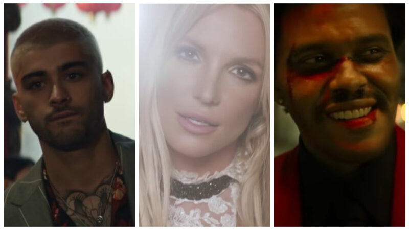Os carrões dos clipes de Zayn Malik, Britney Spears e The Weeknd