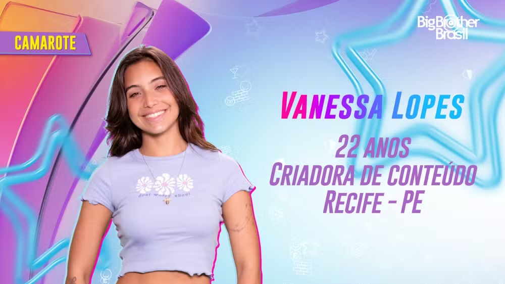 Conheça Vanessa Lopes participante Camarote do BBB24 (Reprodução: GShow)