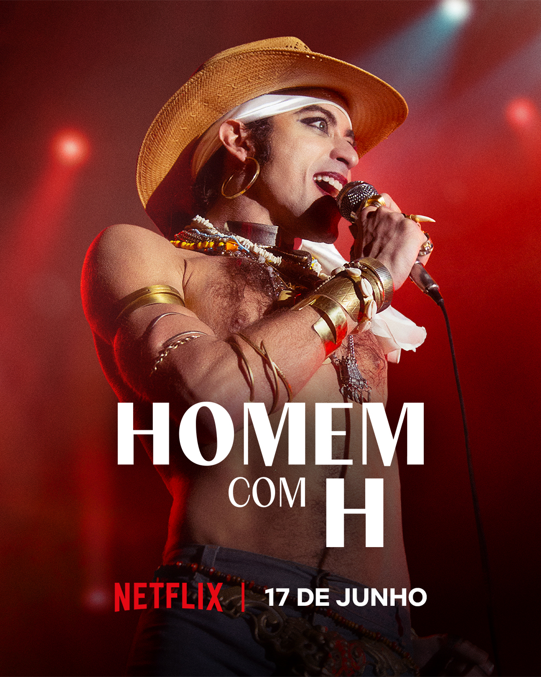Homem com H cinebiografia de Ney Matogrosso chega à Netflix