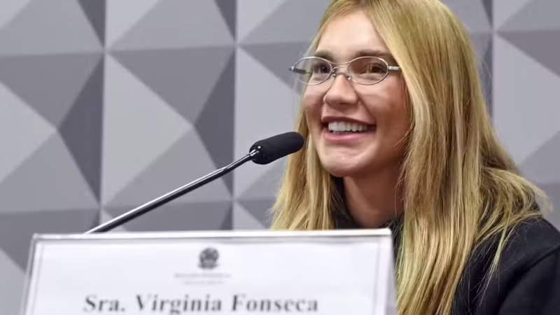 Virginia Fonseca é alvo de investigação da Polícia Federal