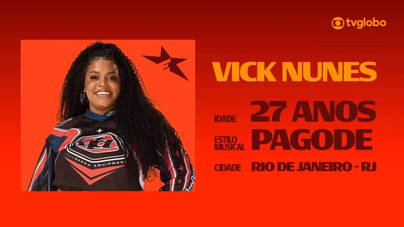 Conheça Vick Nunes, candidata do Estrelas da Casa 2026