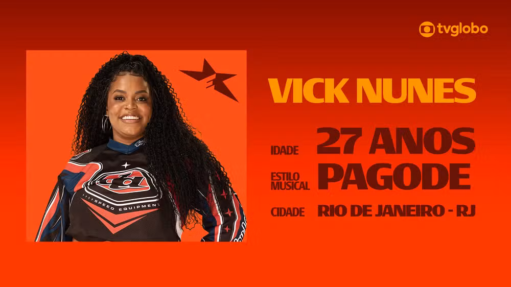 Conheça Vick Nunes, candidata do Estrelas da Casa 2026