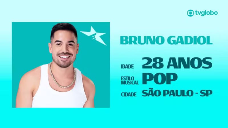 Conheça Bruno Gadiol, candidato do Estrelas da Casa 2026 que também atuou em novelas