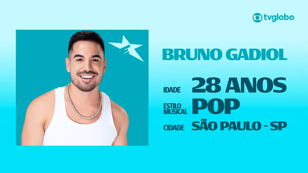 Conheça Bruno Gadiol, candidato do Estrelas da Casa 2026 que também atuou em novelas