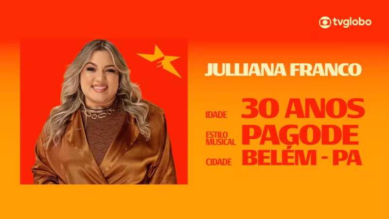 Conheça Julliana Franco, candidata do Estrelas da Casa 2026