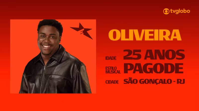Conheça Oliveira, candidato do Estrelas da Casa 2026 que já compôs para Anitta
