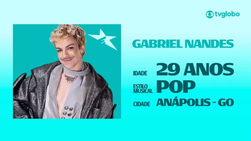 Conheça Gabriel Nandes, candidato do Estrelas da Casa 2026 que já compôs com Xamã