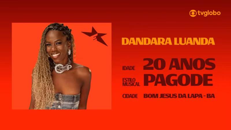 Conheça Dandara Luanda, candidata do Estrelas da Casa 2026