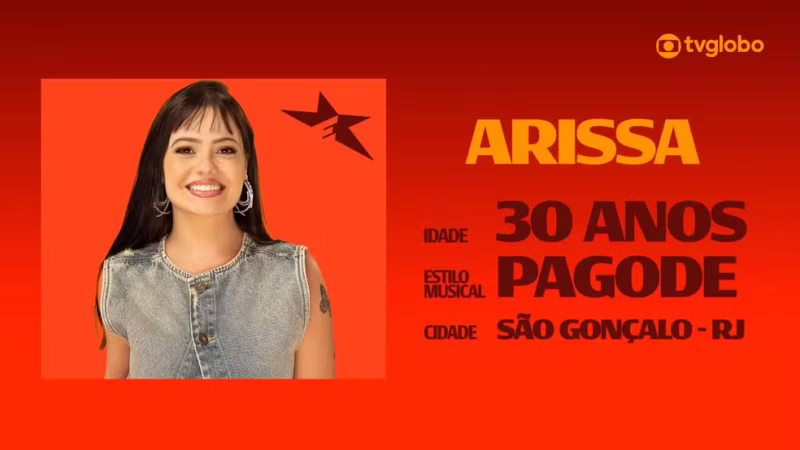 Conheça Arissa, candidata do Estrelas da Casa 2026 que viralizou como “Wandinha do Pagode”