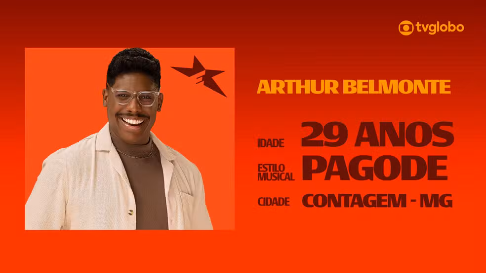 Conheça Arthur Belmonte, candidato do Estrelas da Casa 2026