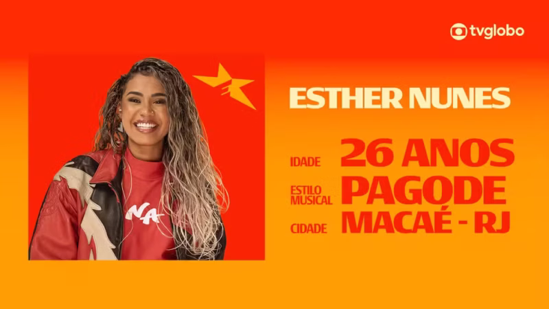 Conheça Esther Nunes, candidata do Estrelas da Casa 2026