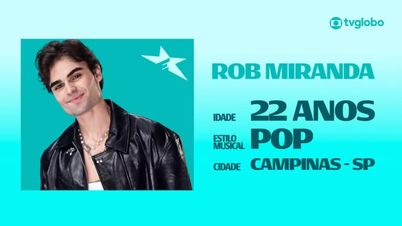 Conheça Rob Miranda, candidato do Estrelas da Casa 2026 que se inspira em Michael Jackson