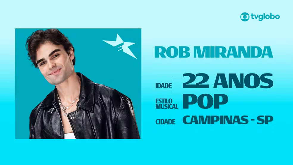 Conheça Rob Miranda, candidato do Estrelas da Casa 2026 que se inspira em Michael Jackson