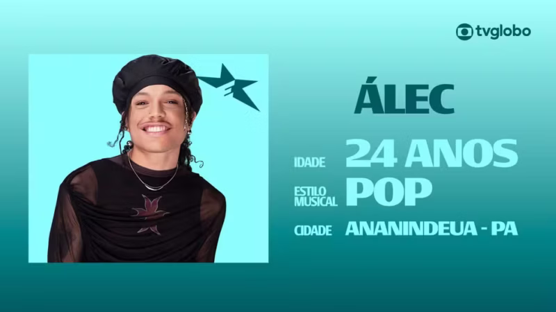 Conheça Álec, candidato do Estrelas da Casa 2026 conhecido como “Michael Jackson do Pará”