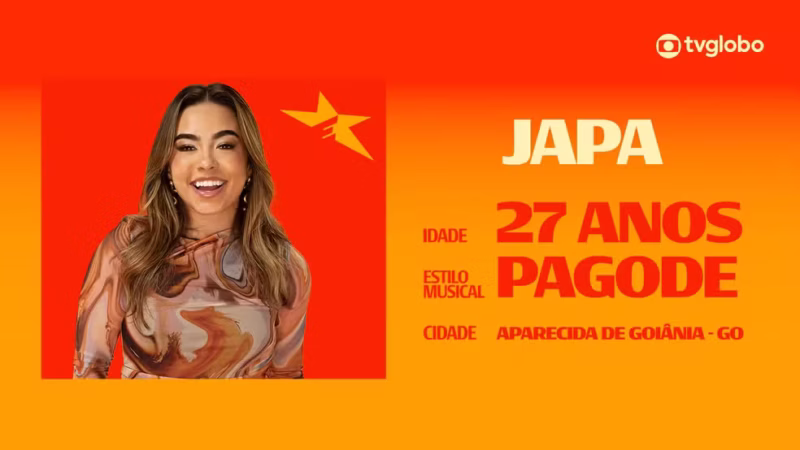 Conheça Japa, candidata do Estrelas da Casa 2026 que reuniu 50 mil pessoas no Carnaval